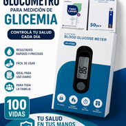 Kit completo de Glucometros 100 tiras y sus agujas - Img 56989706
