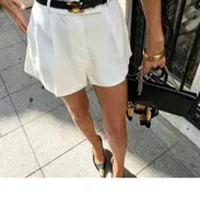 Short femenino de tela talla S - Img 56116864
