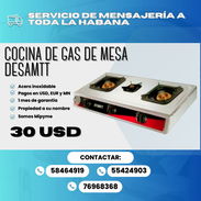 🍳 Cocina de Gas de Mesa DESMATT (3 Hornillas) por solo $30 🍳 💵 PRECIO DE OFERTA: Solo $30 USD - Img 57078049