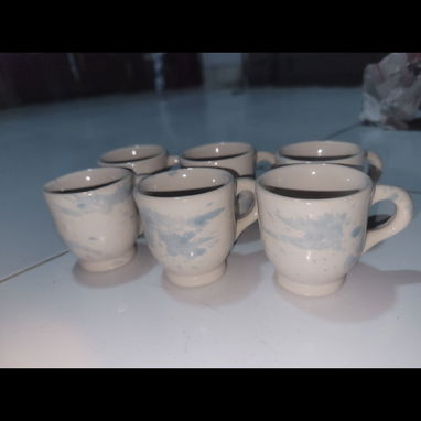 Tazas de café, juego de 6, por cantidad - Img 123455693