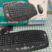teclado Logitech, {Cordless Desktop Lx 300 } en su caja - Img 45433937