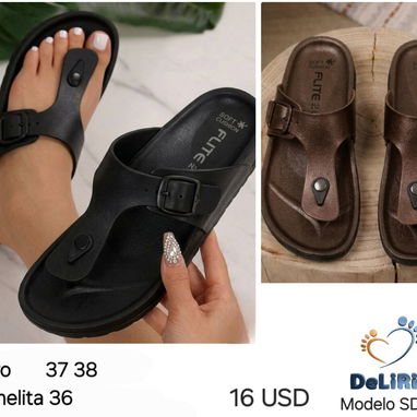 Sandalias casuales para dama - Img 126782843