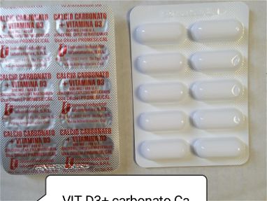 Vitamina D 3  con carbonato calcio mportada - Img main-image
