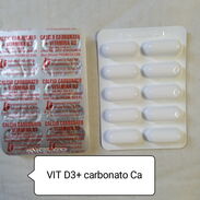 Vitamina D 3  con carbonato calcio mportada - Img 44218990