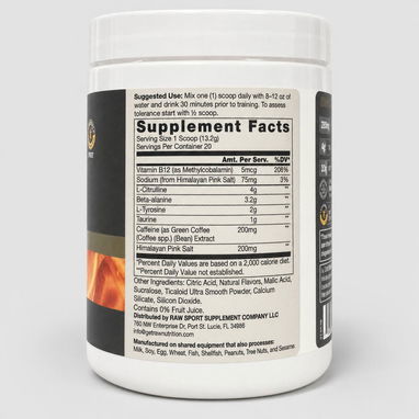 ⚡ RAW Essential Pre-Workout – Hard To Kill (20 Servicios) - 2/5