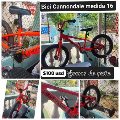 Bicicleta Cannondale medida 16 - 2/2