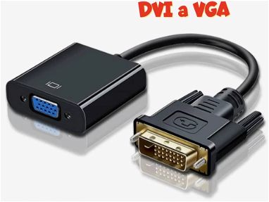 Adaptador DVI a VGA/DVI a VGA/Adaptador VGA a DVI - Img main-image