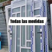 Puertas de marquetería de aluminio con cristales y melamina. Ventanas. Mamparas de baños. Closet de espejos ect - Img 53354080
