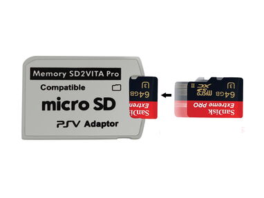 ^ tooKonsolas ^ - Adapatador para PS Vita. Adaptador de MicroSD a PSVita - Img 56018081