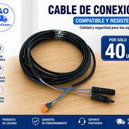 ✅️ Cable de 10m para conectar estación al panel solar - Img 56726708