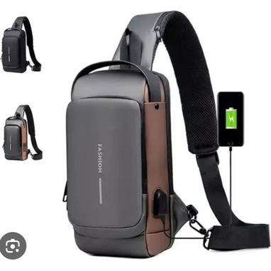 Bolso antirobo impermeable de hombre 3 combinaciones de colores disponibles - Img 124891966