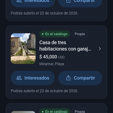 ¿Buscas comprar, vender o rentar una propiedad sin complicaciones? ‼️Tenemos en oferta 46 viviendas disponibles ubicadas - 3/3