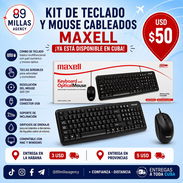 Kit de teclado y mouse cableado - Img 56155614