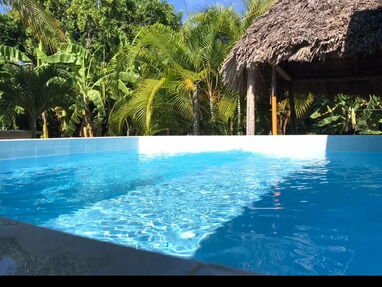Disponible casa con piscina en la playa de Guanabo, dos habitaciones climatizadas, +53 52463651 - Img main-image