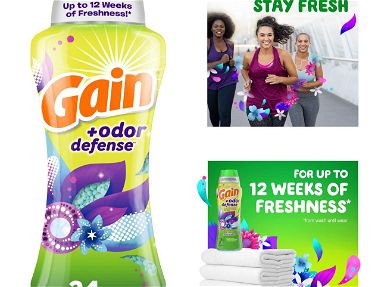 Downy y Gain 24 oz ( Detergente en perlas para lavadoras ) - Img 66711084