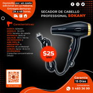 🪮 PROFECIONAL 🪮  SECADOR DE CABELLO PROFESSIONAL SOKANY SK-2213. TENEMOS MENSAJERÍA, FACTURA Y GRANATÍA. TL 548333699 - Img 57588007