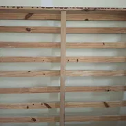 BOXSPRING de madera de uso en buen estado (camero) - Img 57733413