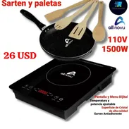 Sartén y paletas 110v 1500w - Img 55646957