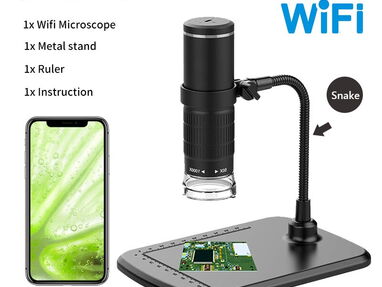 Microscopio Digital HD (F201) CON WIFI **CALIDAD DE IMAGEN MUY ESTABLE, IDEAL PARA TRABAJOS DE MICROSOLDADURA * 53610437 - Img 40310641