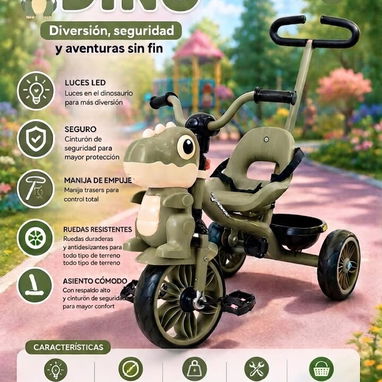 Velocipedos de dinosaurios 100usd - 3/4