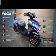 Moto eléctrica Fenix Sport con papeles de Aduana y Transporte incluidos interesados llamar 55110730 - Img 55563353