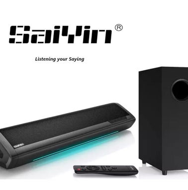 Sistemas de audio equipados con una barra de sonido y subwoofer//Marca SAIYIN//17 - Img 92535928