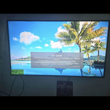 Tv LG43 pulg smart tv 4k casi new poco uso único dueño con cajita HD de regalo y base de pared - Img 122654186