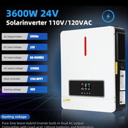 Inversor Hibrido kingmox 3000W 6000W 24V a 110v - Img 57280491