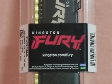 RAM Kingston Fury DDR4 Beast 8 GB 3200 MHz --- 40 USD - Img main-image