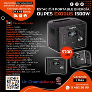 ⚡ 1500W ⚡ ESTACIÓN DE ENERGÍA OUPES 1488WH - 3600/1500W. ENTREGA GRATIS CON FACTURA Y GARANTÍA. TL 54833699 - Img 53959799