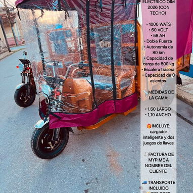 Triciclos, bicicletas eléctricas, patinetas, bicimotos y más - 6/10