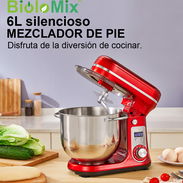 Mezcladora Biolomix 6litros 1200w GLOBO Y ENGRANAJES DE METAL - Img 52587638