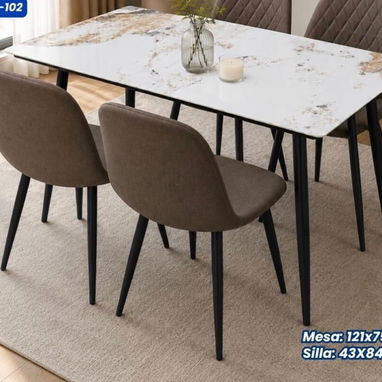 Juegos de comedor importados, modernos. Para varios comensales - 5/5