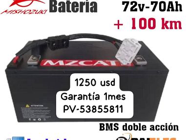 Batería de Litio Mishozuki 72V-70AH - Img main-image