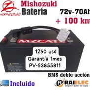 Batería de Litio Mishozuki 72V-70AH - Img 45575918