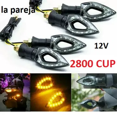 Vendo intermitentes secuenciales y triangulares para bicimotos y motos - Img 94354568