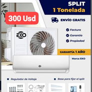 Split Eko 1 Ton con protector de voltaje y soporte para montaje, Garantía de 1 año, Entrega gratis para toda La Habana - Img 54700051