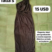 Vestido Negro elegante para graduación (15 USD) - Img 57176216