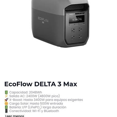 Ecoflows en venta - 9/10