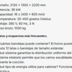 Horno eléctrico para panaderías - Img 126313683