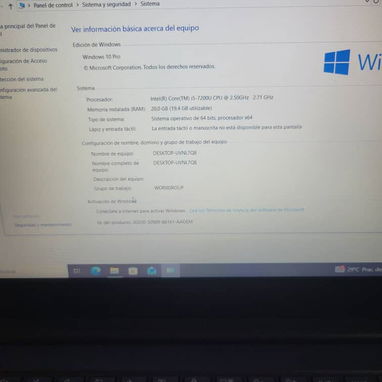 Laptop Marca Lenovo _ i5 de 7 generación - 3/3