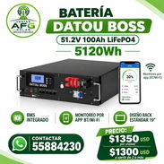 ⭕️⭕️Batería LiFePO₄ DATOU BOSS 51.2V 100Ah — 1,350 USD - Img 57570566
