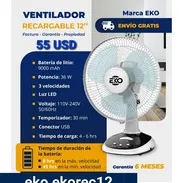 Ventilador recargable 12" - Img 55996261