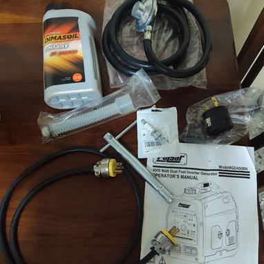 Vendo Generador Inverter PULSAR 4000 W (Dual Fuel), con todos sus accesorios. - Img 125385752