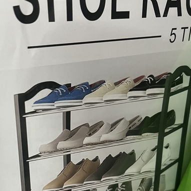 Zapatera plástica de 5 niveles - Img 124222820