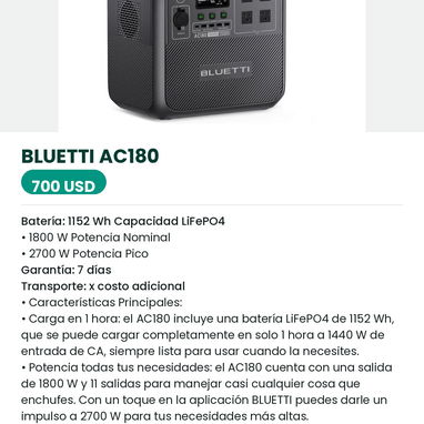 Batería y Estaciones de Energía - 4/10