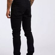 Pitusas de hombre Negros. Son elastizados. Pantalones negros. Tallas 36 y 38 - Img 47000999