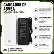 ⚡🔋 CARGADOR RÁPIDO 48V5A 🔋⚡ - Por cantidad - Img 55348685