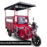 TRICICLO ELÉCTRICO MISHOZUKI. TRANSPORTE INCLUIDO. - Img 58235154
