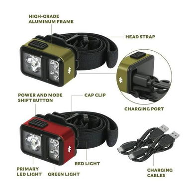 ☎️53544655 🛵 Entrega Disponible ⭐Linterna Frontal Mini LED Swiss Tech Kumpel (Pack 2) ⭐ - Img 116924444